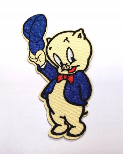 NASZYWKA TERMO HAFTOWANA PROSIAK PORKY, PROSIACZEK - ZWARIOWANE MELODIE