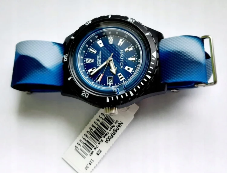 Nowy, męski zegarek Nautica Surfside NAPSRF004 - diver styl