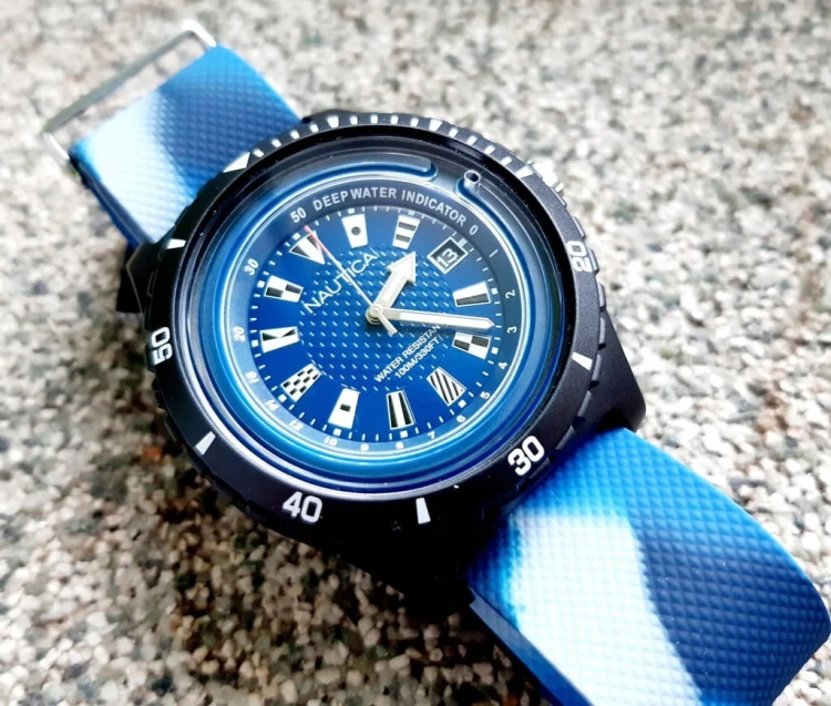 Nowy, męski zegarek Nautica Surfside NAPSRF004 - diver styl