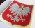 WODOODPORNA NAKLEJKA SAMOCHODOWA POLSKA GODŁO POLSKI ORZEŁ W KORONIE 13x11