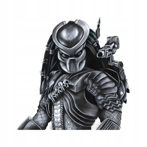 Wodoodporna naklejka PVC na samochód, nalepka, drapieżnik Predator 20 cm