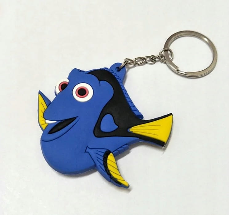 Dwustronny brelok, przywieszka, figurka rybka Dory, przyjaciółka Nemo