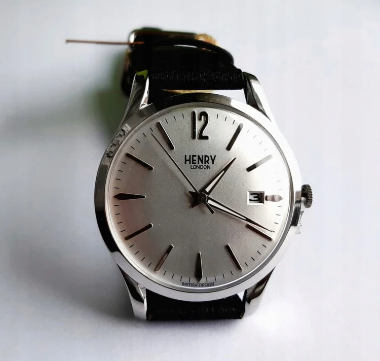 NOWY, BRYTYJSKI ZEGAREK GARNITUROWY HENRY LONDON HL39-S-0017