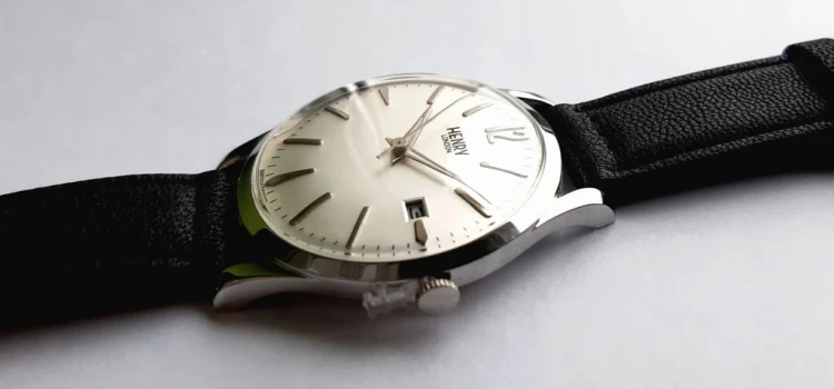 NOWY, BRYTYJSKI ZEGAREK GARNITUROWY HENRY LONDON HL39-S-0017