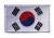 Naszywka rzep emblemat flaga Korei KOREA POŁUDNIOWA , mundurowy rozmiar 5x8