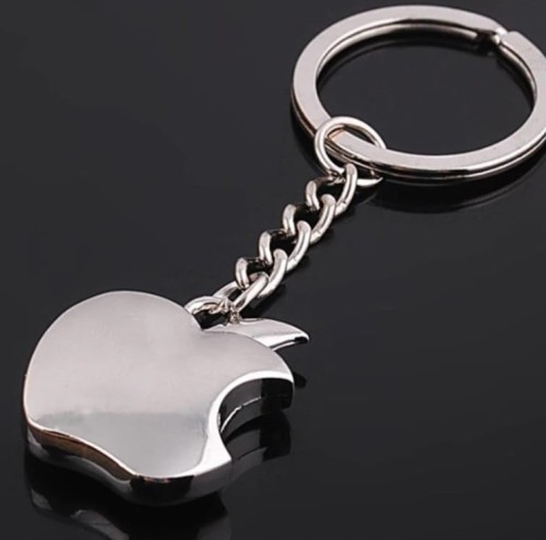 NOWY BRELOK, BRELOCZEK DO KLUCZY PRZYWIESZKA - APPLE, JABŁKO - SUPER JAKOŚĆ