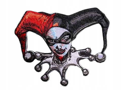 SUPER NASZYWKA TERMO HAFTOWANA NAPRASOWANKA PATCH HARLEY QUINN DC