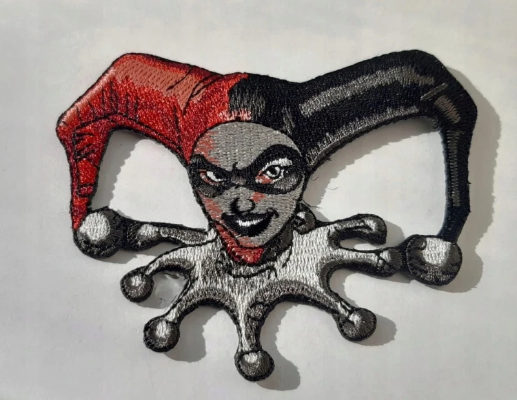 SUPER NASZYWKA TERMO HAFTOWANA NAPRASOWANKA PATCH HARLEY QUINN DC