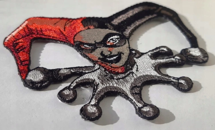 SUPER NASZYWKA TERMO HAFTOWANA NAPRASOWANKA PATCH HARLEY QUINN DC