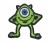 NASZYWKA TERMO HAFTOWANA ŁATKA, PATCH - MIKE WAZOWSKI, UNIWERSYTET POTWORNY
