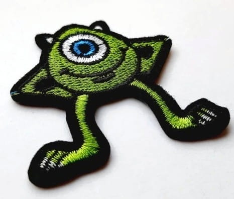 NASZYWKA TERMO HAFTOWANA ŁATKA, PATCH - MIKE WAZOWSKI, UNIWERSYTET POTWORNY
