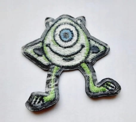NASZYWKA TERMO HAFTOWANA ŁATKA, PATCH - MIKE WAZOWSKI, UNIWERSYTET POTWORNY