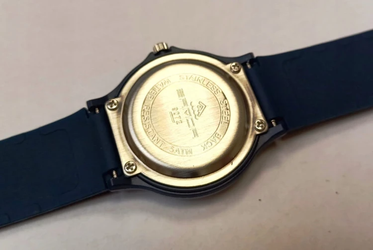 MŁODZIEŻOWY ZEGAREK SANDA, DAY-DATE, LUMINOUS, CZYTELNA TARCZA - NIEBIESKI
