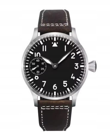 Luksusowy mechaniczny zegarek diver styl luminous z oddzielnym sekundnikiem