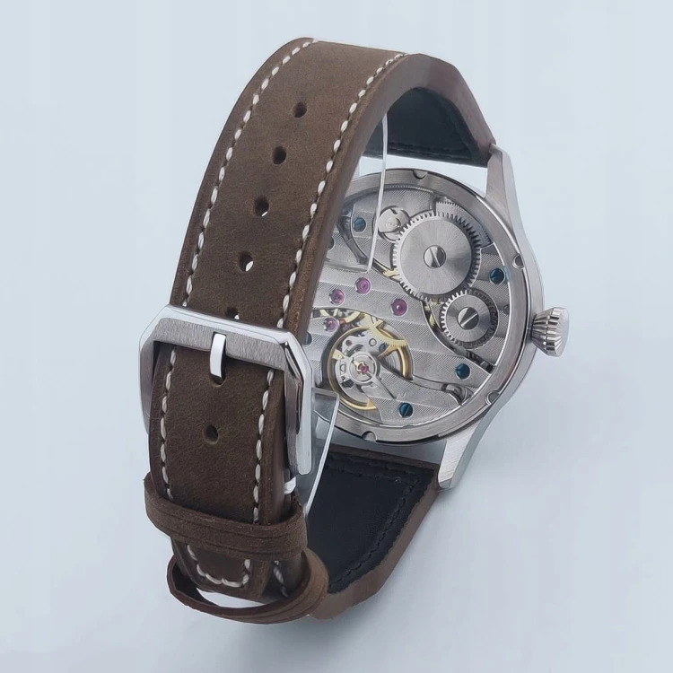 Luksusowy mechaniczny zegarek diver styl luminous z oddzielnym sekundnikiem