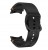 WODOODPORNY, SILIKONOWY PASEK SAMSUNG 4/5/6 23MM/25mm + TELESKOPY - CZARNY