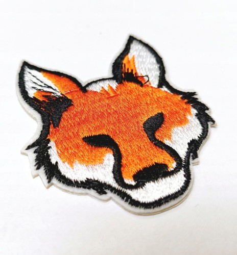 NASZYWKA TERMO HAFTOWANA NAPRASOWANKA PATCH - RUDY LIS