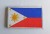 Naszywka rzep emblemat flaga patch Filipiny, Republika Filipin, rozmiar 5x8