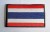 Naszywka taktyczna na rzep patch emblemat flaga Tajlandii, Tajlandia 5x8 cm