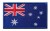 Naszywka taktyczna na rzep patch emblemat flaga Australii, Australia 5x8 cm