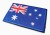 Naszywka taktyczna na rzep patch emblemat flaga Australii, Australia 5x8 cm