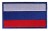 Naszywka taktyczna na rzep patch, emblemat, flaga Rosji, Rosja 5x8 cm