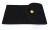 ORGANIZER ETUI ZAMYKANY POKROWIEC NA ZEGAREK DWUWARSTWOWY CZARNY ZAMSZ 13X7
