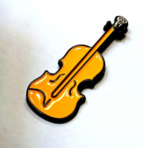 PRZYPINKA, PLAKIETKA, PIN - INSTRUMENT MUZYCZNY - SKRZYPCE, WIOLONCZELA