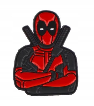 NOWA PRZYPINKA, PLAKIETKA, PIN - DEADPOOL MARVEL