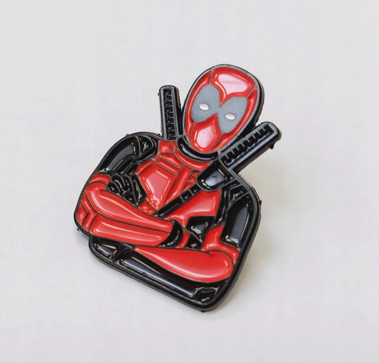 NOWA PRZYPINKA, PLAKIETKA, PIN - DEADPOOL MARVEL