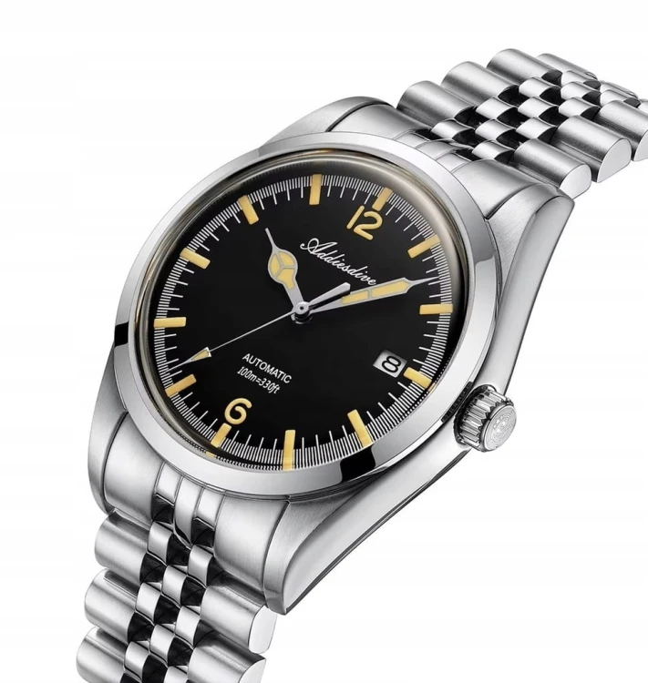 MASYWNY, AUTOMATYCZNY ZEGAREK DIVER MECHANIZM SEIKO NH35A, ADDIESDIVE