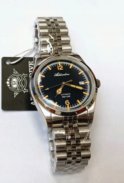 MASYWNY, AUTOMATYCZNY ZEGAREK DIVER MECHANIZM SEIKO NH35A, ADDIESDIVE