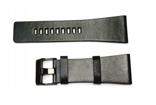 GRUBY CZARNY SKÓRZANY PASEK 32MM + TELESKOPY + PRZYRZĄD - SKÓRA BYDLĘCA