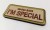Naszywka na rzep patch, MAMA MÓWI, ŻE JESTEM WYJĄTKOWY - I'M SPECIAL, 4x9cm