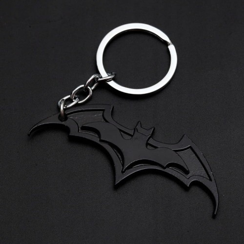 Brelok, breloczek przywieszka wisiorek - NIETOPERZ BATMAN - BATARANG CZARNY