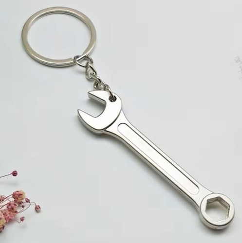 Breloczek, przywieszka, brelok do kluczy - mini klucz płasko-oczkowy 7mm