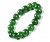 PIĘKNA BRANSOLETKA Z KAMIENIA, BRANSOLETA NATURALNY KAMIEŃ JADEIT - 10MM
