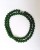 Zielony naszyjnik, wisiorek, przywieszka - KAMIEŃ JADEIT - 6,5 MM, 45 cm