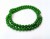 Zielony naszyjnik, wisiorek, przywieszka - KAMIEŃ JADEIT - 6,5 MM, 45 cm