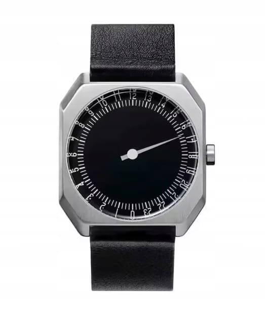 MINIMALISTYCZNY ZEGAREK Z JEDNĄ WSKAZÓWKĄ SKU, SWISS MOVT
