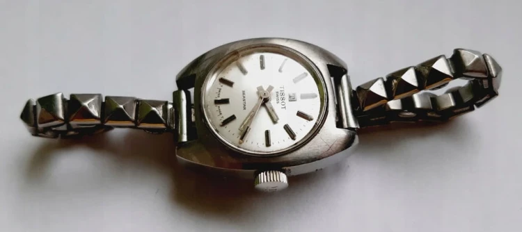 Rewelacyjny, szwajcarski damski zegarek mechaniczny TISSOT SWISS SEASTAR
