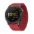 CZERWONY NYLONOWY PASEK DO ZEGARKA NA RZEPY GARMIN, FENIX, SOLAR 26MM