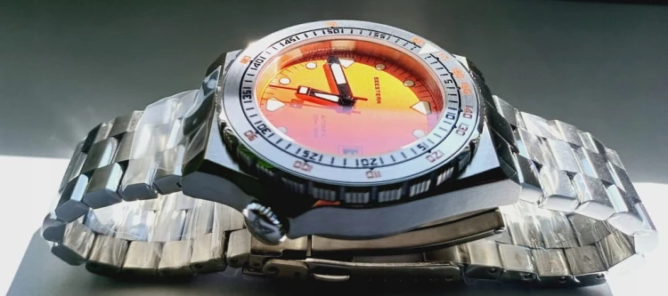 Automatyczny zegarek diver -SEESTERN SUB600T V3, WR 200 m - mechanizm NH35A