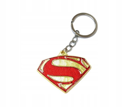 Breloczek, przywieszka, brelok do kluczy - SYMBOL SUPERMAN, SUPERMEN
