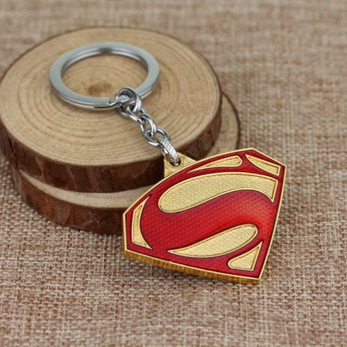 Breloczek, przywieszka, brelok do kluczy - SYMBOL SUPERMAN, SUPERMEN