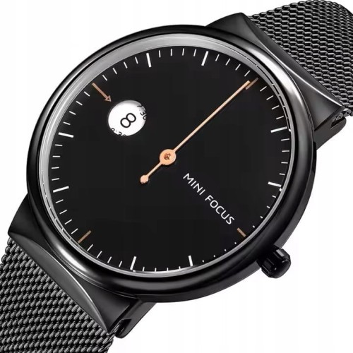 UNIKALNY, MINIMALISTYCZNY ZEGAREK Z JEDNĄ WSKAZÓWKĄ MINI FOCUS