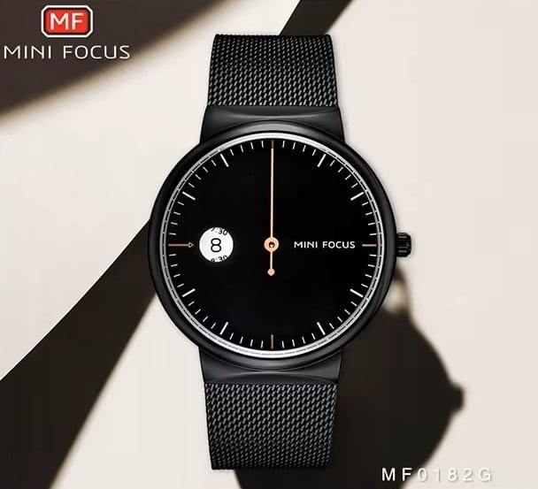 UNIKALNY, MINIMALISTYCZNY ZEGAREK Z JEDNĄ WSKAZÓWKĄ MINI FOCUS