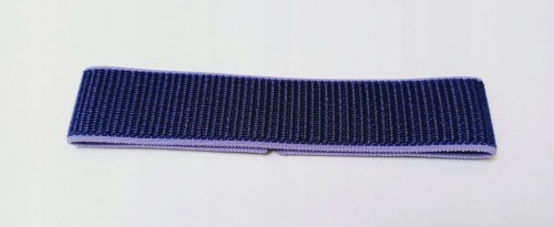 GRANATOWY NYLONOWY PASEK DO ZEGARKA NA RZEPY GARMIN, FENIX, SOLAR 26MM