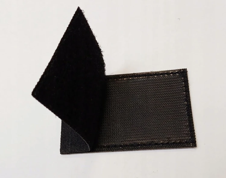 Świecąca naszywka na rzep, emblemat I FIX STUPID, NAPRAWIAM GŁUPOTĘ, 5x8 cm