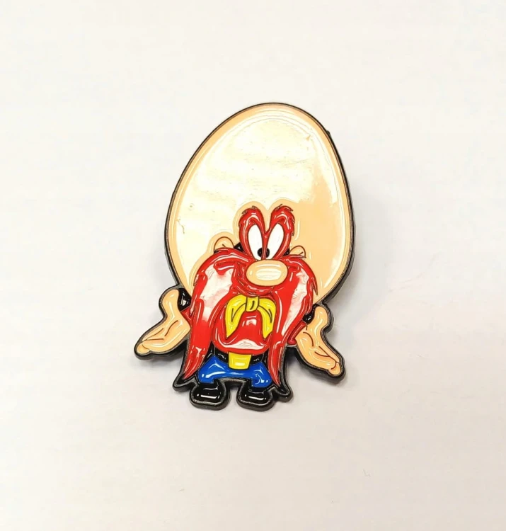 PRZYPINKA, PIN BROSZKA PLAKIETKA - KOWBOJ YOSEMITE SAM - ZWARIOWANE MELODIE